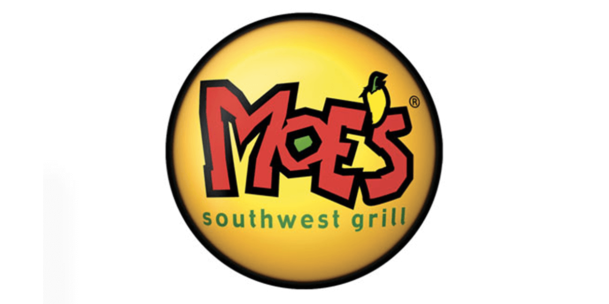 Moe's Southwest Grill logo Moe's Southwest Grill, Business Clients, Client Logo, Liquid Video Technologies, Greenville, South Carolina