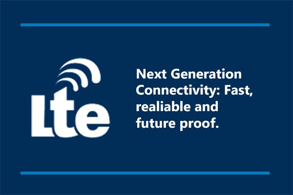 LTE icon and Text