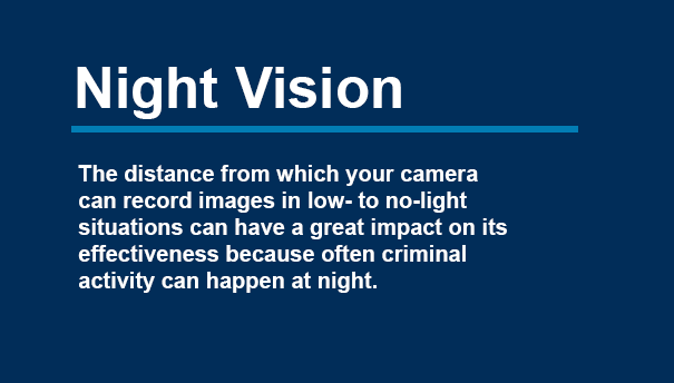 Night Vision Graphic with Text, Security Camera Features - Night Vision, Video Surveillance, Liquid Video Technologies, Greenville South Carolina Security Camera Features - Night Vision, Video Surveillance, Liquid Video Technologies, Greenville South Carolina