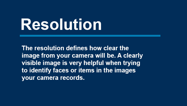 Resolution Graphic with Text, Security Camera Features - Resolution, Video Surveillance, Liquid Video Technologies, Greenville South Carolina Security Camera Features - Resolution, Video Surveillance, Liquid Video Technologies, Greenville South Carolina