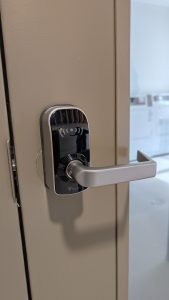 LVT installed electronic door handles to ensure access control for Community Housing Partners. 
