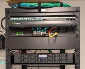 Wire terminations installed by Liquid Video for Community Housing Partners