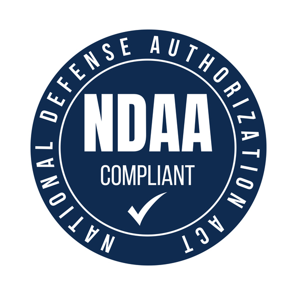 NDAA compliance sticker